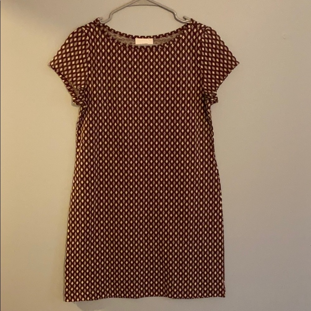LOFT Burgundy Dress
